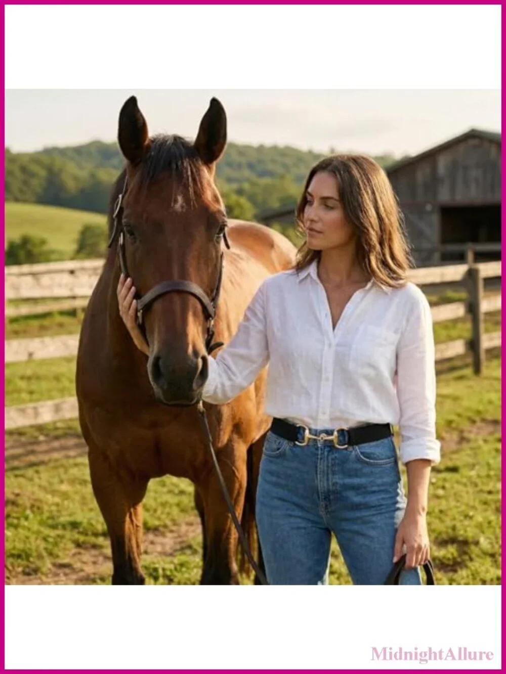 Elastic Equestrian Belt Womens Horse Riding Belt Wide Horse Bit